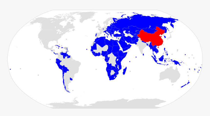 Belt And Road Initiative Countries, HD Png Download, Free Download