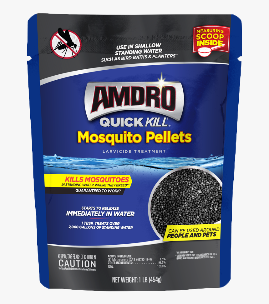 Amdro Quick Kill Mosquito Pellets - Mosquito, HD Png Download, Free Download