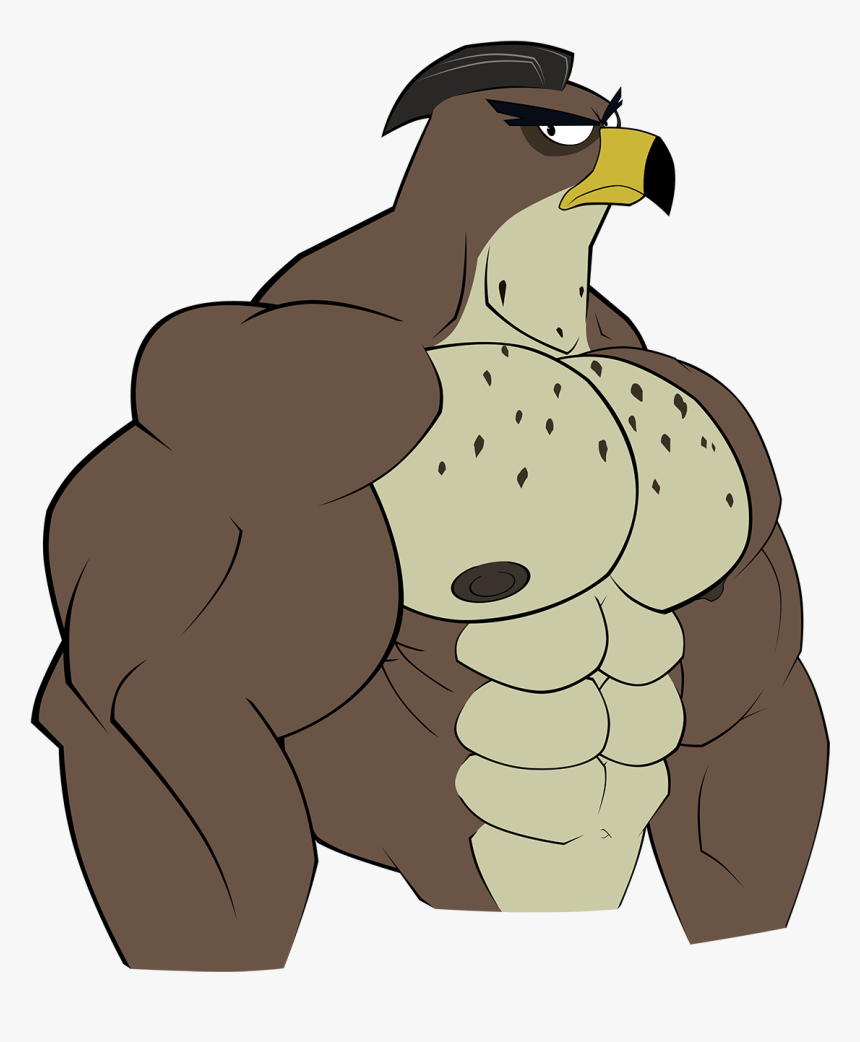 Falcon Graves - Muscle Falcon, HD Png Download, Free Download