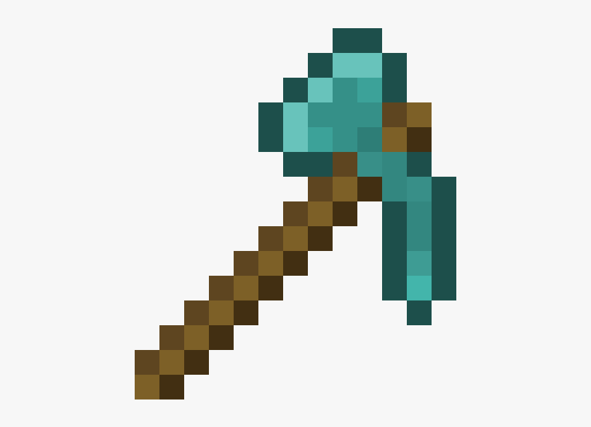 Minecraft Pickaxe Render, HD Png Download, Free Download