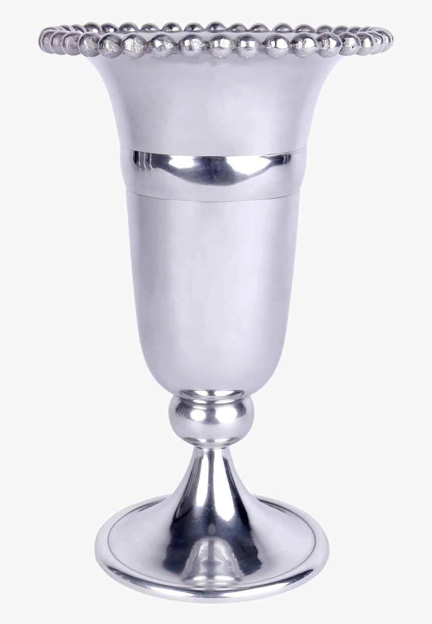 Centerpiece, Beaded Vase 12" - Champagne Stemware, HD Png Download, Free Download