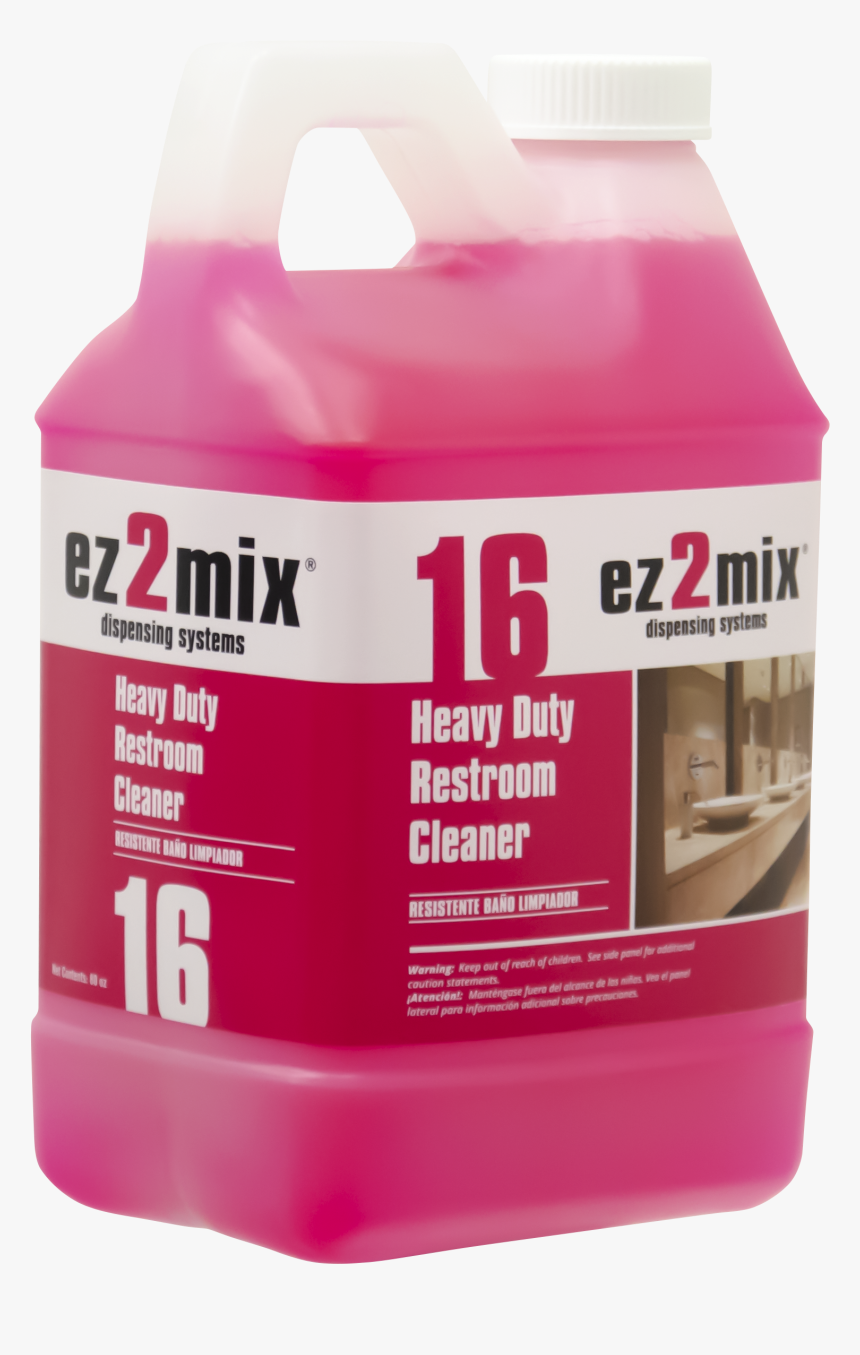 Ez016-480 Heavy Duty Restroom Cleaner - Plastic, HD Png Download, Free Download