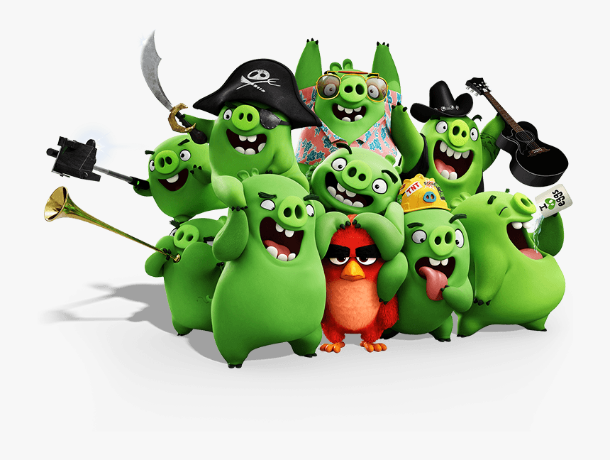 Angry Birds Movie Pirate Pig - Pig Angry Birds Movie, HD Png Download, Free Download