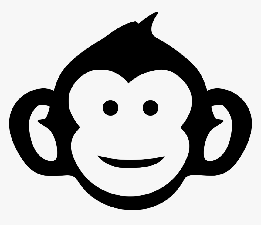 Monkey Kid Smile - Baby Monkey Icon, HD Png Download, Free Download