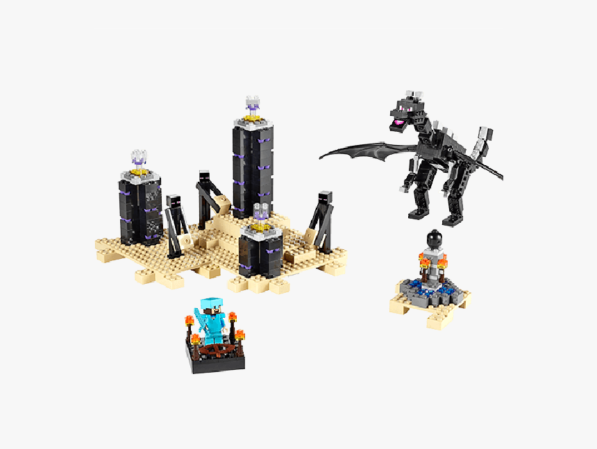 Lego Minecraft Set Ender Dragon, HD Png Download, Free Download