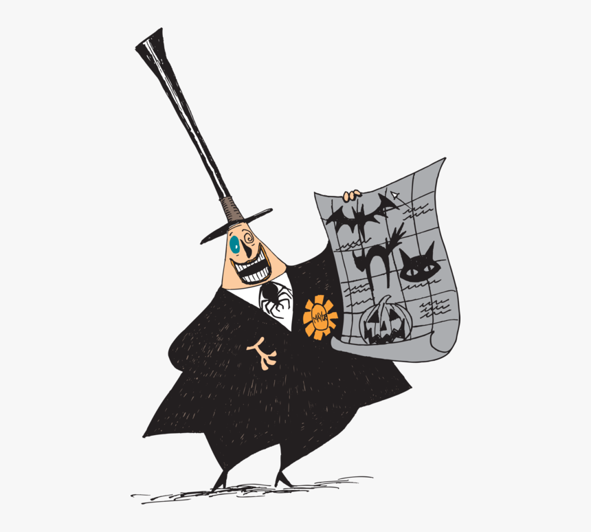 Phptxll - Drawing Nightmare Before Christmas Mayor, HD Png Download