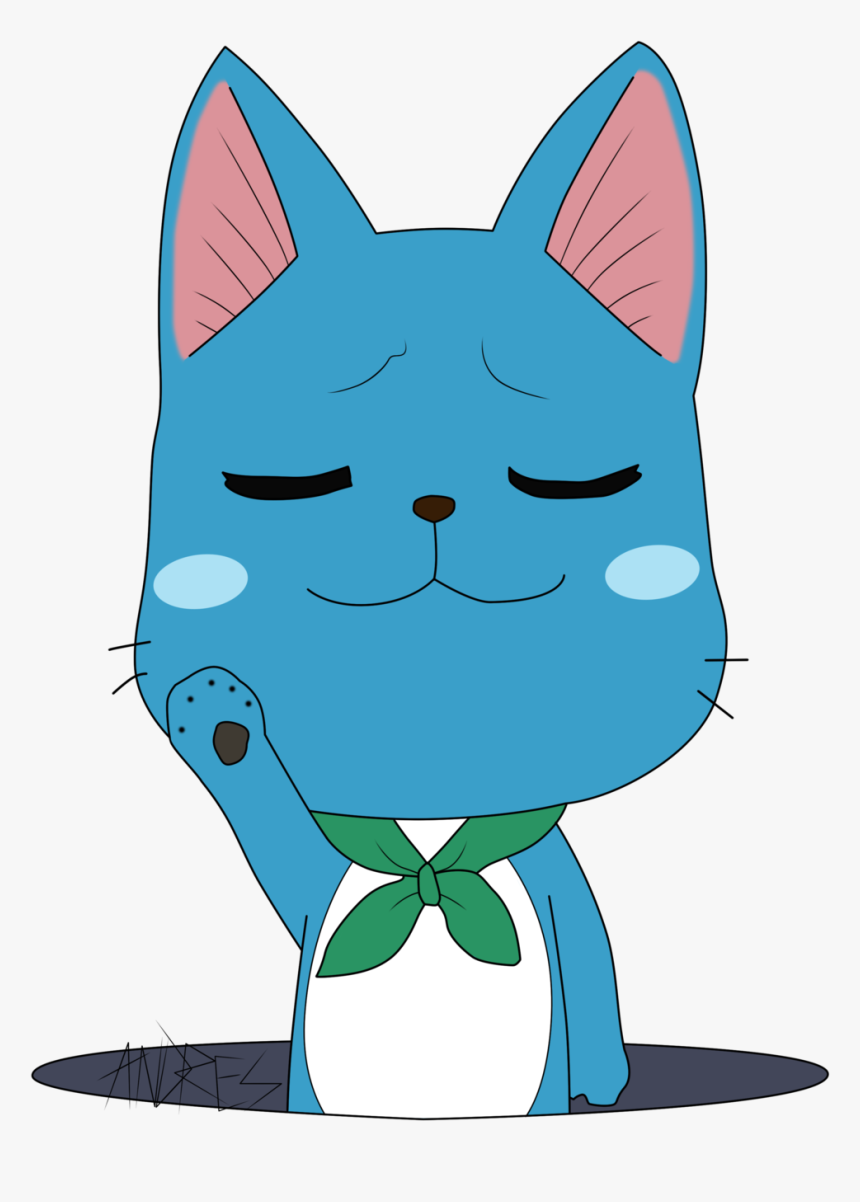 Happy Fairy Tail By Sasori Sanin-d6gyyos - Fairy Tail Happy Png, Transparent Png, Free Download