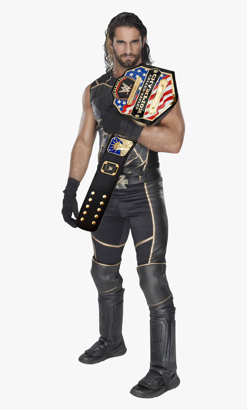 Seth Rollins Wwe World Heavyweight Champion Png, Transparent Png, Free Download