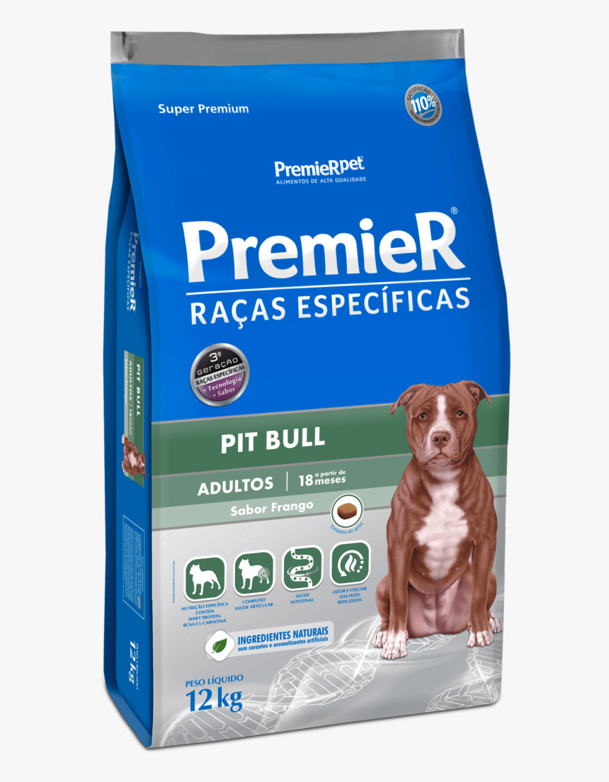 Premier Raças Específicas Pit Bull Cães Adultos - Premier Raças Específicas Labrador, HD Png Download, Free Download