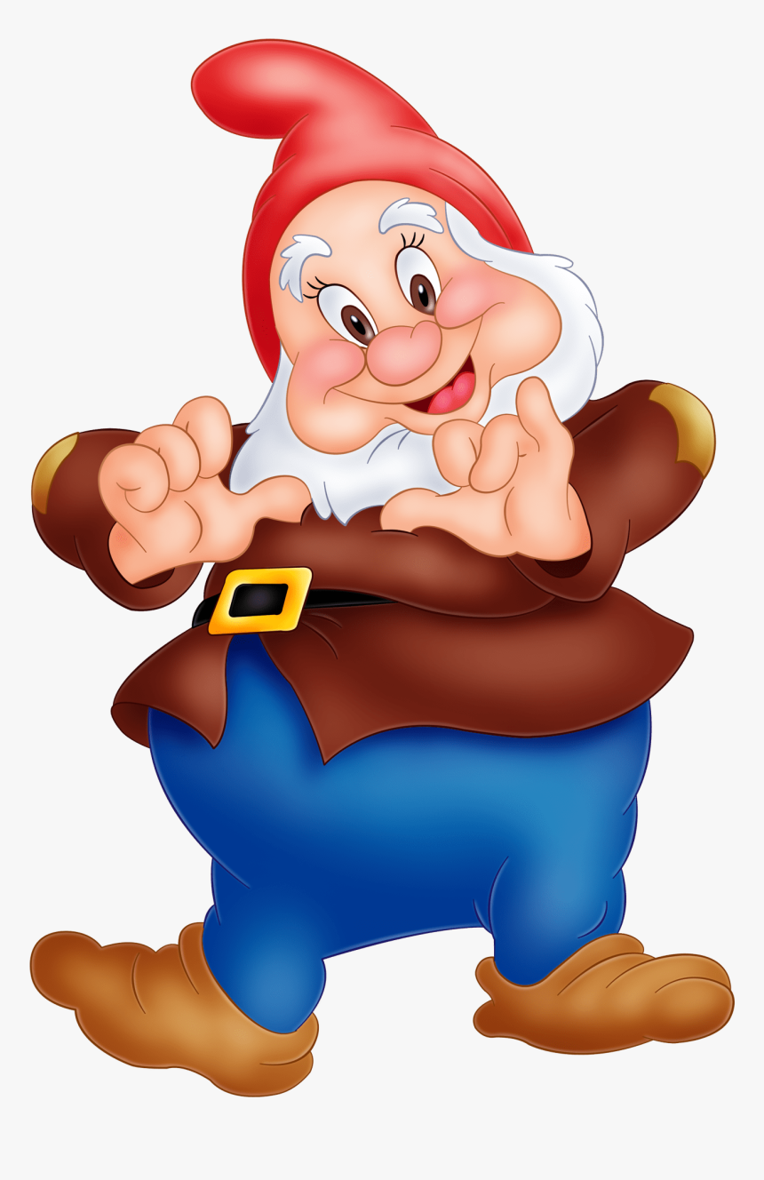 Snow White Happy Dwarf - Snow White Dwarfs Png, Transparent Png, Free Download