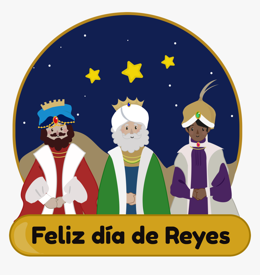 Reyes Magos Kawaii Reyes Magos Kawaii Christmas Reyes - Dia De Reyes Magos Logo, HD Png Download, Free Download