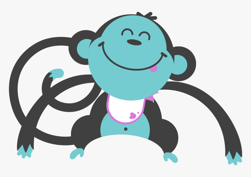 Hungry Little Monkey Clipart , Png Download - Cartoon, Transparent Png, Free Download