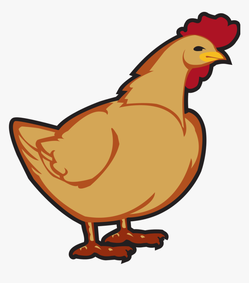 Chicken Leg Chicken Clip Art - Clipart Chicken, HD Png Download, Free Download