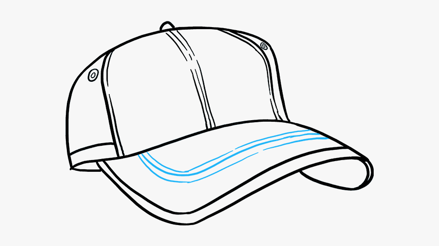 How To Draw Baseball Cap - Baseball Cap, HD Png Download, Free Download