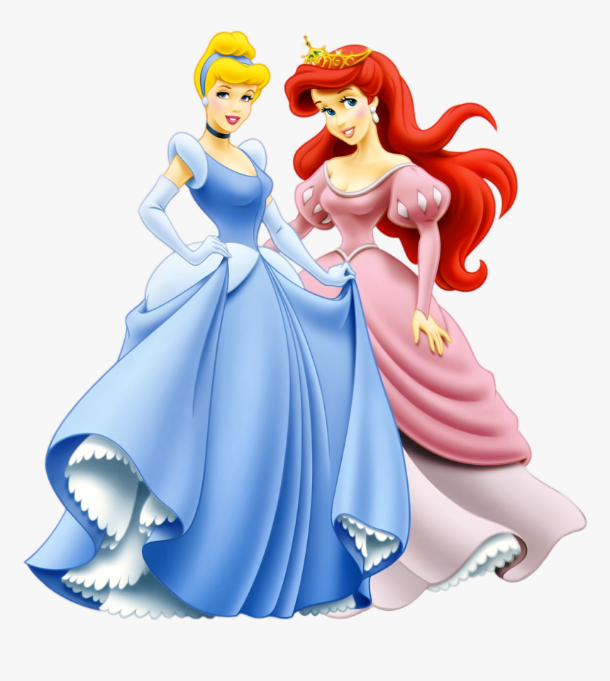 Princess Ariel And Cinderella, HD Png Download, Free Download