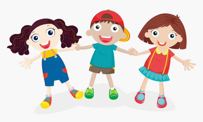 A Group Of Friends Png Download - Group Of Friends Cartoon Png, Transparent Png, Free Download