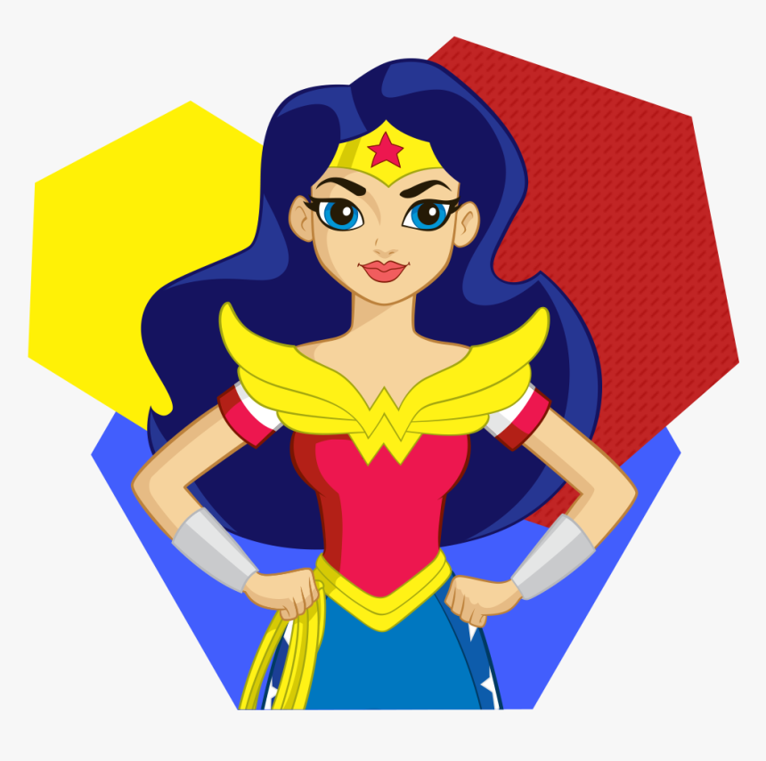 Transparent Super Hero Clip Art - Wonder Woman Super Hero Girls, HD Png Download, Free Download