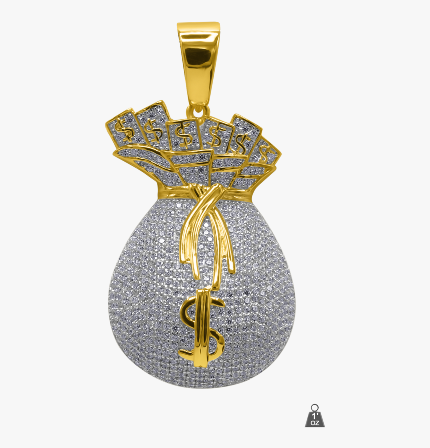 Clip Art Rapper Dollar Sign - Transparent Background Big Gold Chain Png, Png Download, Free Download