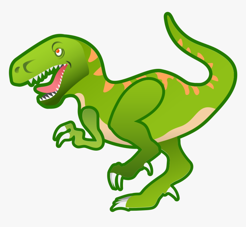 Emoticon Dinosaurio, HD Png Download - kindpng