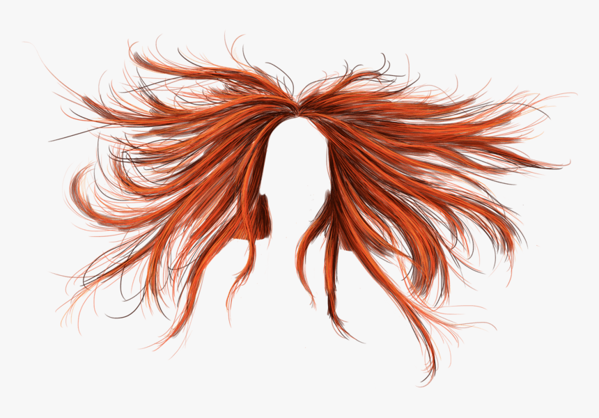 Red Hair Png Messy Hair Transparent Background Png Download Kindpng - roblox dark brown hair png image with transparent background toppng