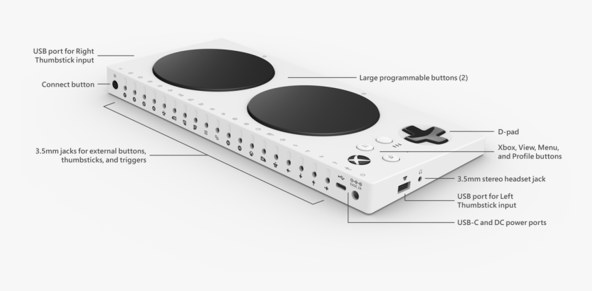 Xbox One Accessible Controller, HD Png Download, Free Download