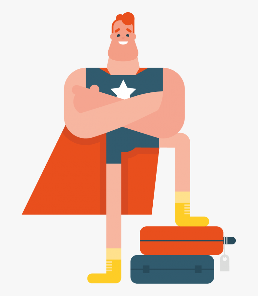 Leave Your Luggage In London With A Hero - Luggage Hero, HD Png Download, Free Download