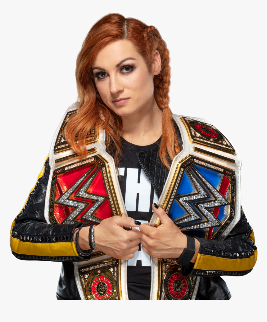 Wwe Becky Lynch Two Belts, HD Png Download, Free Download