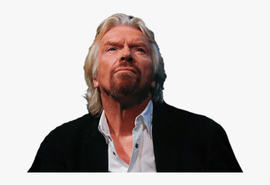 Richard Branson Looking Up - Richard Branson, HD Png Download, Free Download