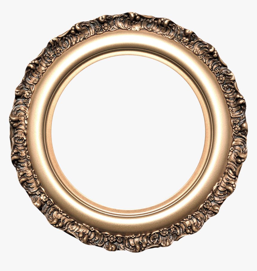 Nautical Autumn Frames - Ornate Round Picture Frames, HD Png Download, Free Download