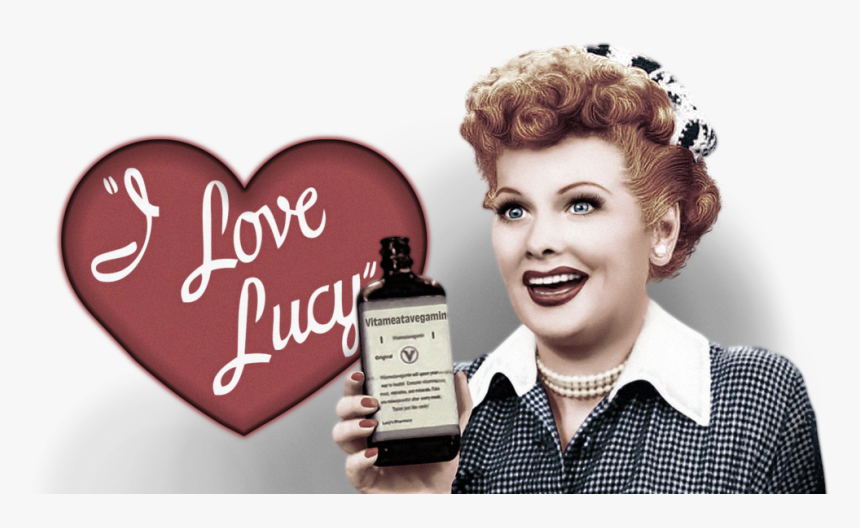 Download I Love Lucy Image - Love Lucy Logo, HD Png Download - kindpng
