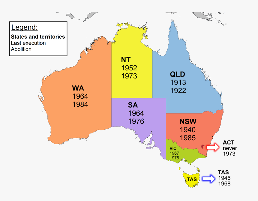 Thumbnail For Version As Of - Map Of Australia, HD Png Download, Free Download