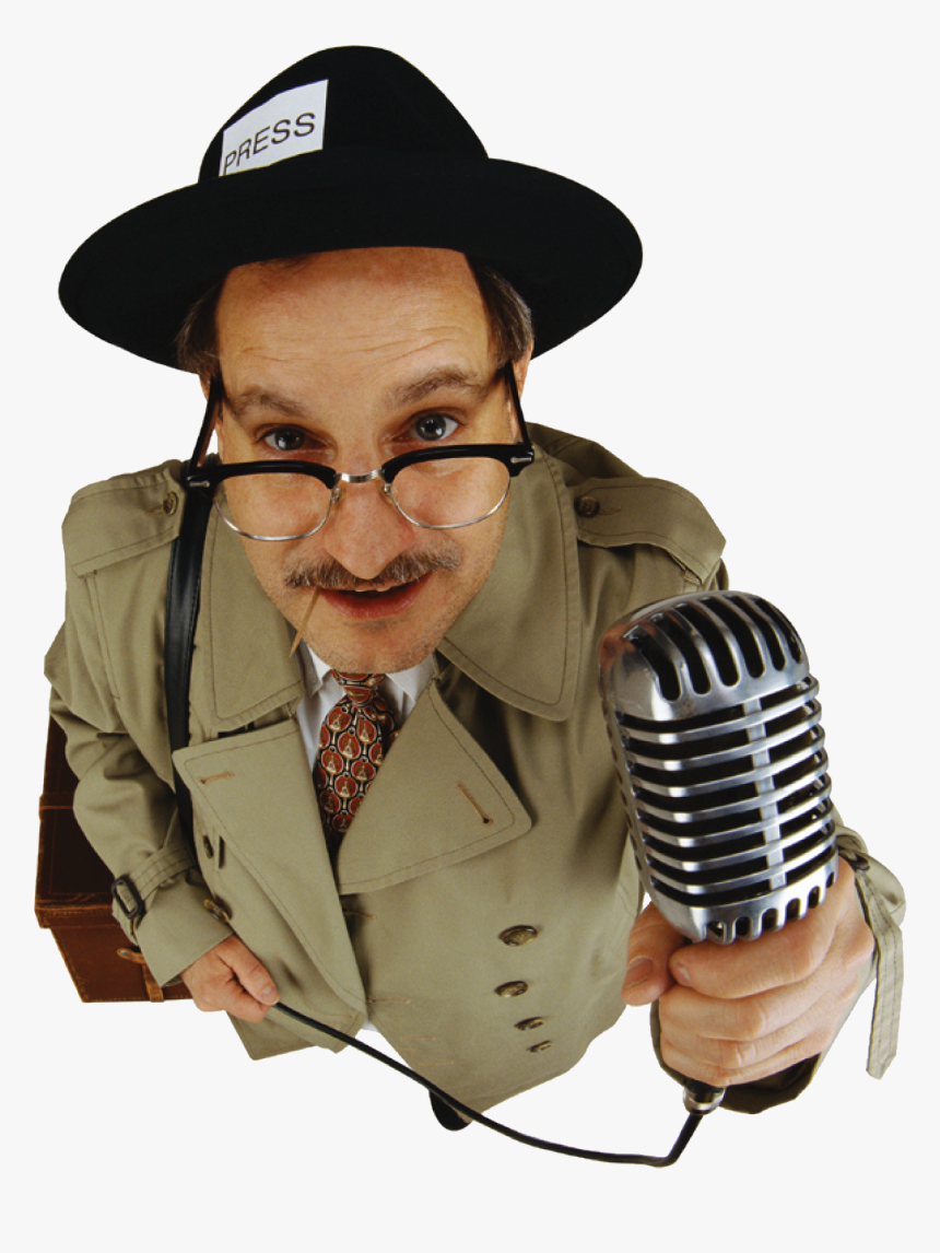 Reporter Png - Bad Journalist, Transparent Png, Free Download