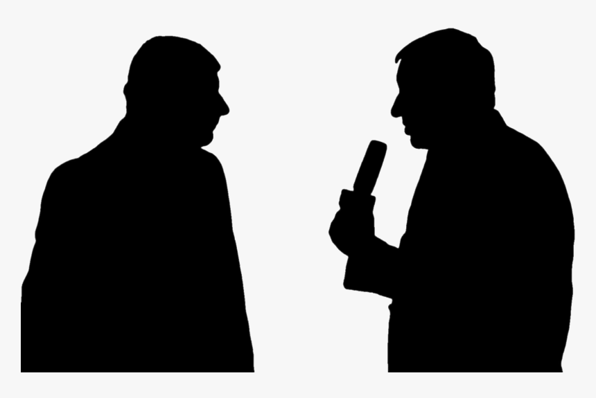 Reporter Png - Reporter Black And White, Transparent Png, Free Download