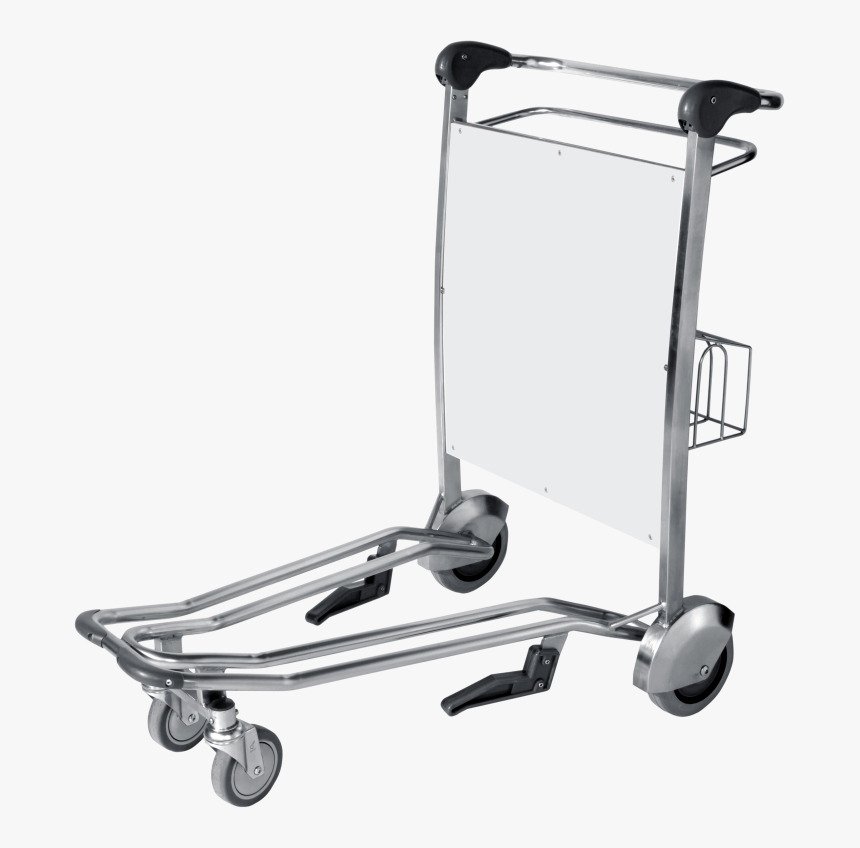 Airport Trolley With Four Wheel, HD Png Download, Free Download