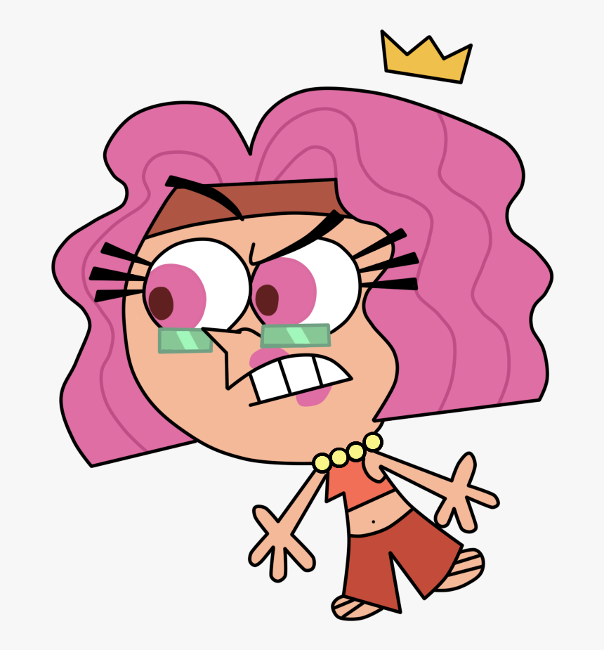 Hippie Wanda 2 0 By - Wanda From Timmy Turner, HD Png Download, Free Download