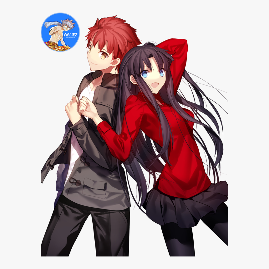 Tohsaka Rin , Png Download - Rin Tohsaka X Emiya Shirou, Transparent Png, Free Download