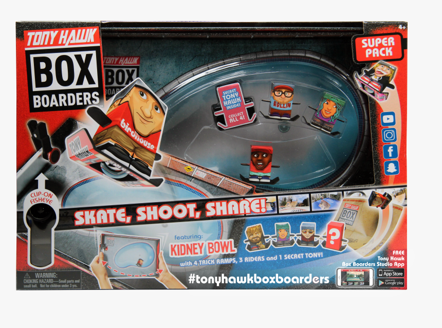 Tony Hawk Box Boarders Super Pack, HD Png Download, Free Download