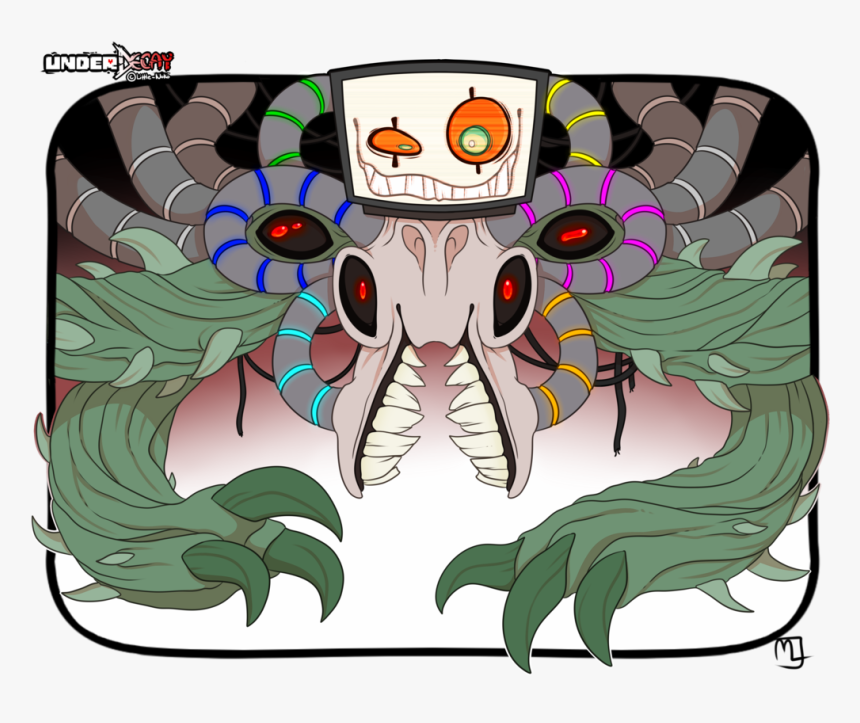 Au,underdecay,omega Flowey - Omega Flowey Au Deviantart, HD Png Download, Free Download