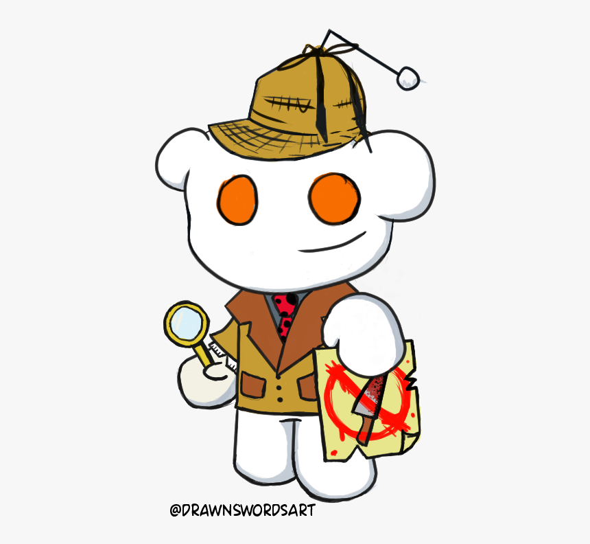 R/nonmurdermysteries Snoo Submission - Cartoon, HD Png Download, Free Download