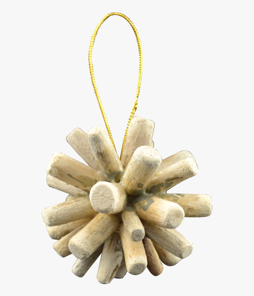 Driftwood Ball Christmas Holidays Ornament-3" - Christmas Ornament, HD Png Download, Free Download