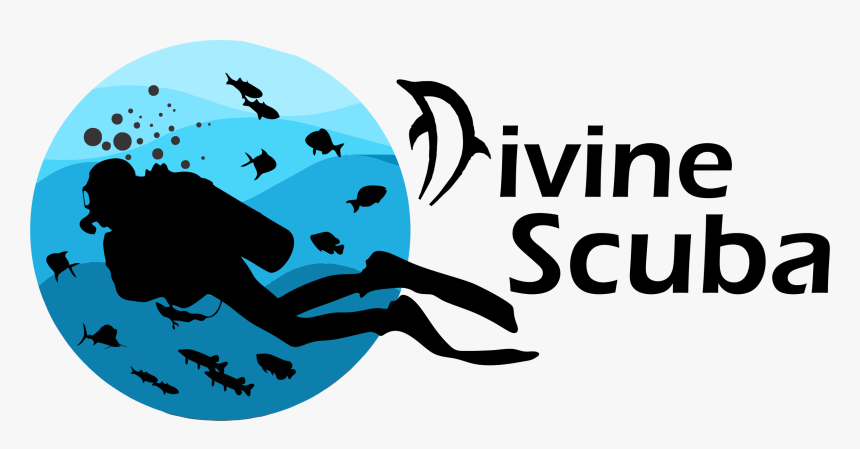 Divine Scuba - Graphic Design, HD Png Download, Free Download