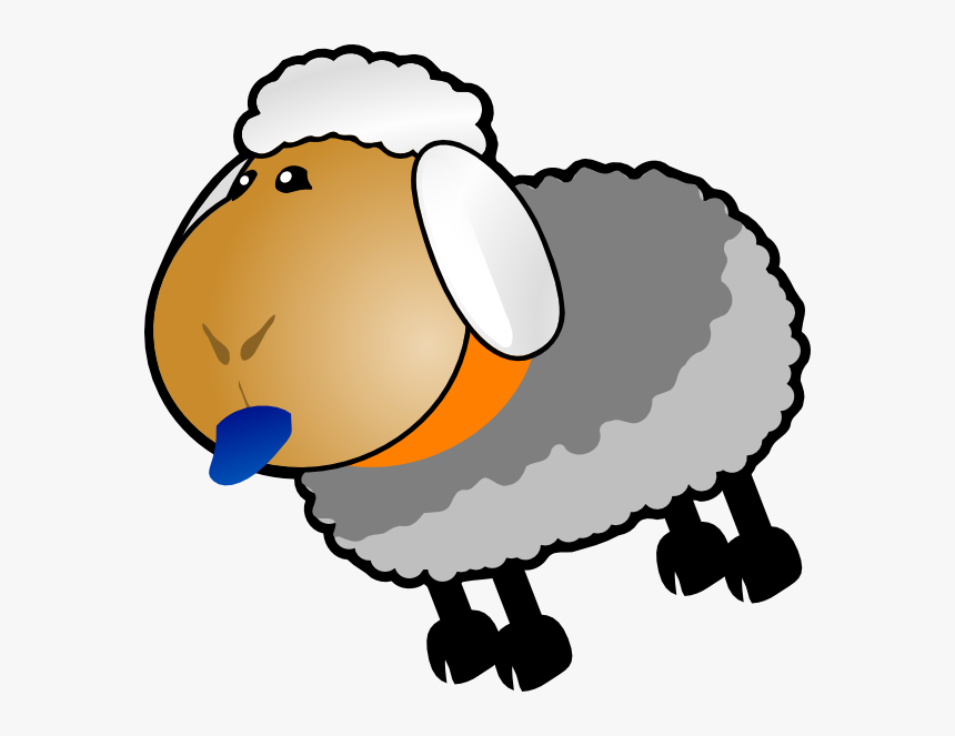 Sheep Rotate 6 Svg Clip Arts Sheep Clip Art Hd Png Download Kindpng