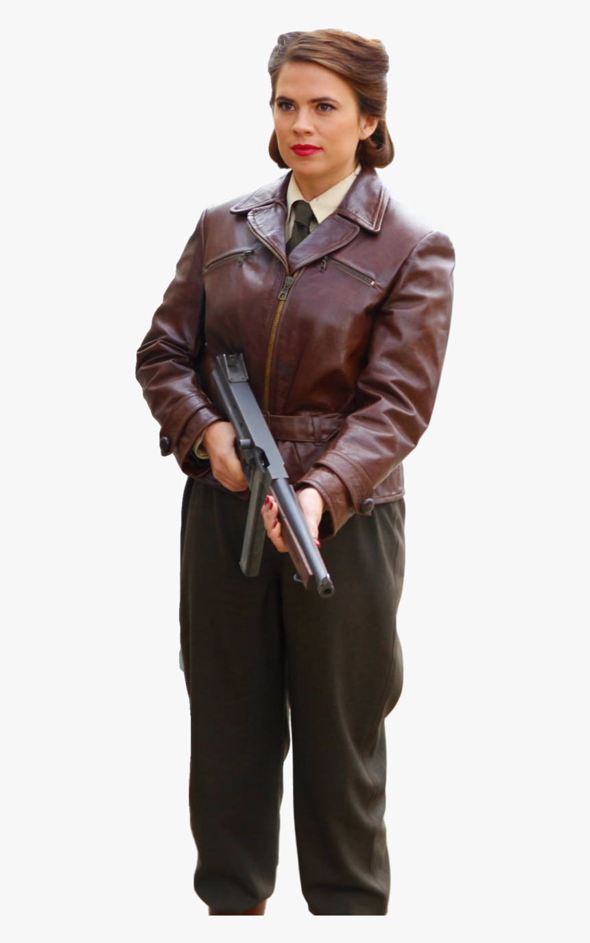 Agent Carter Brown Jacket, HD Png Download, Free Download