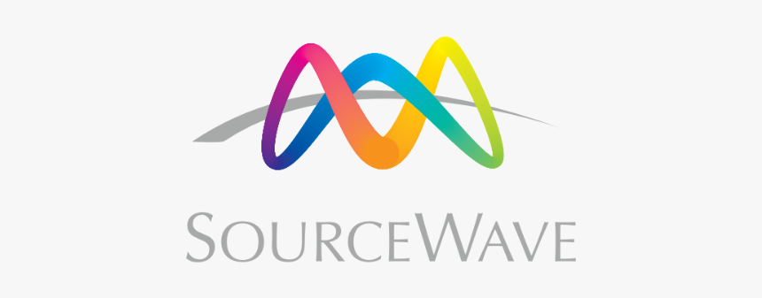 Sourcewave Logo Ss White - Graphic Design, HD Png Download, Free Download