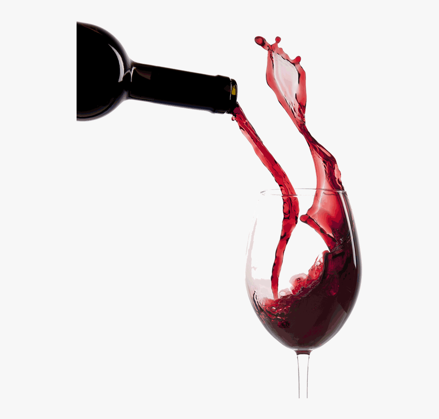 Bottiglia Versa Vino - Pouring Wine Glass Png, Transparent Png, Free Download