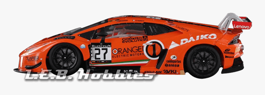 Image Description - Sideways Lamborghini Huracan Gt3, HD Png Download, Free Download