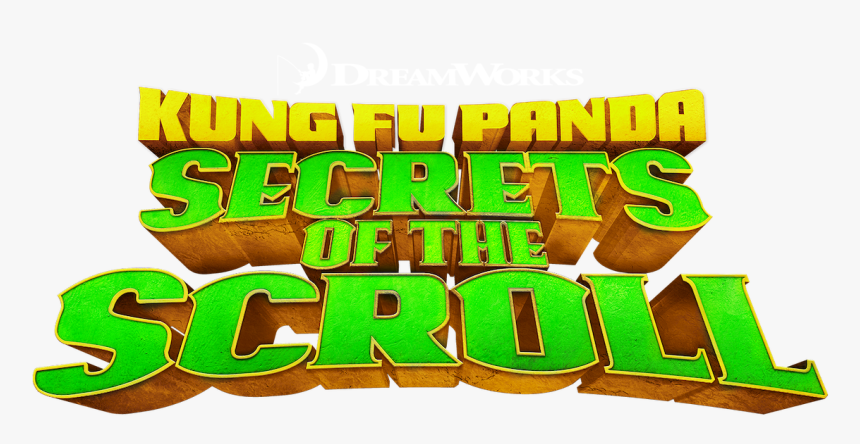 Kung Fu Panda - Kung Fu Panda Secrets Of The Scroll Logo, HD Png Download, Free Download