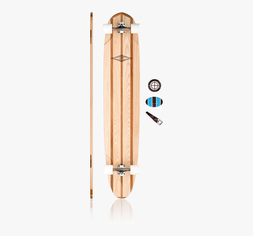 Lush Longboards Kisiwa - Longboard, HD Png Download, Free Download