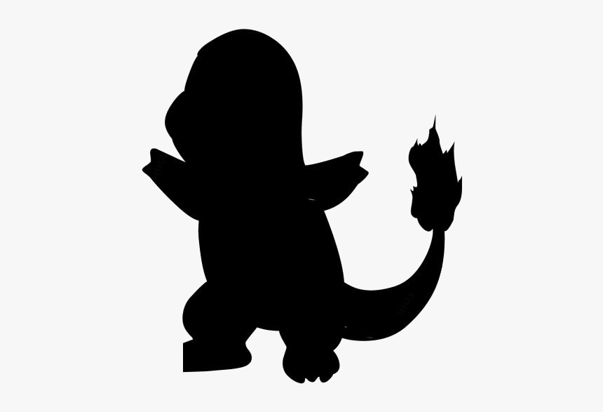 Pokemon Characters Png Hd Images Stickers Vectors Pokemon Charmander Shadow Transparent Png Kindpng