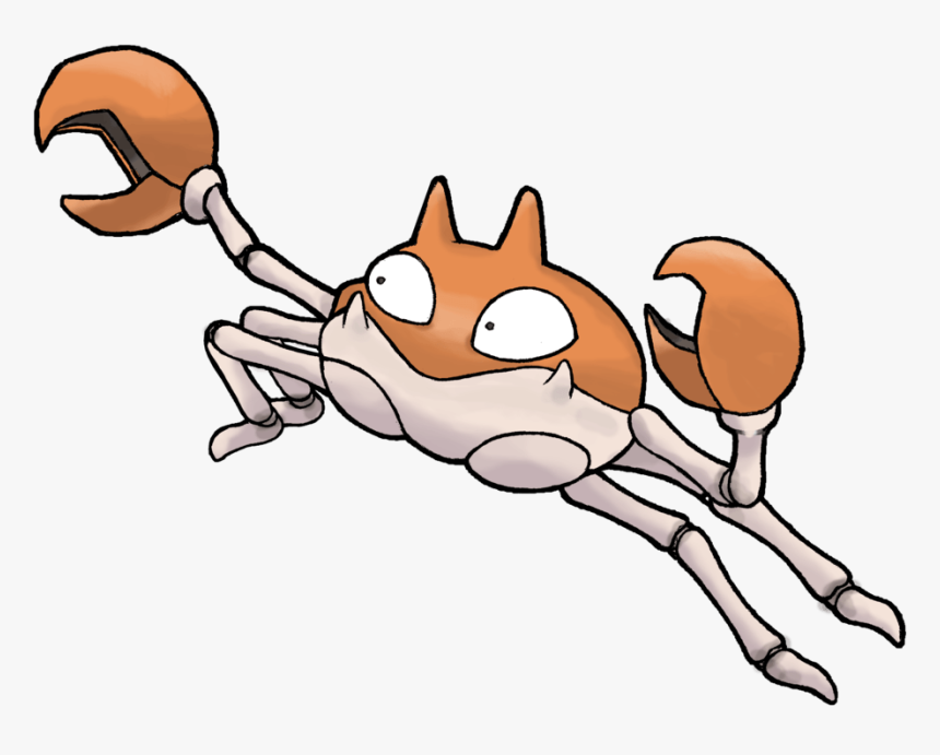 098 Ash"s Krabby - Pokemon Krabby Png, Transparent Png, Free Download